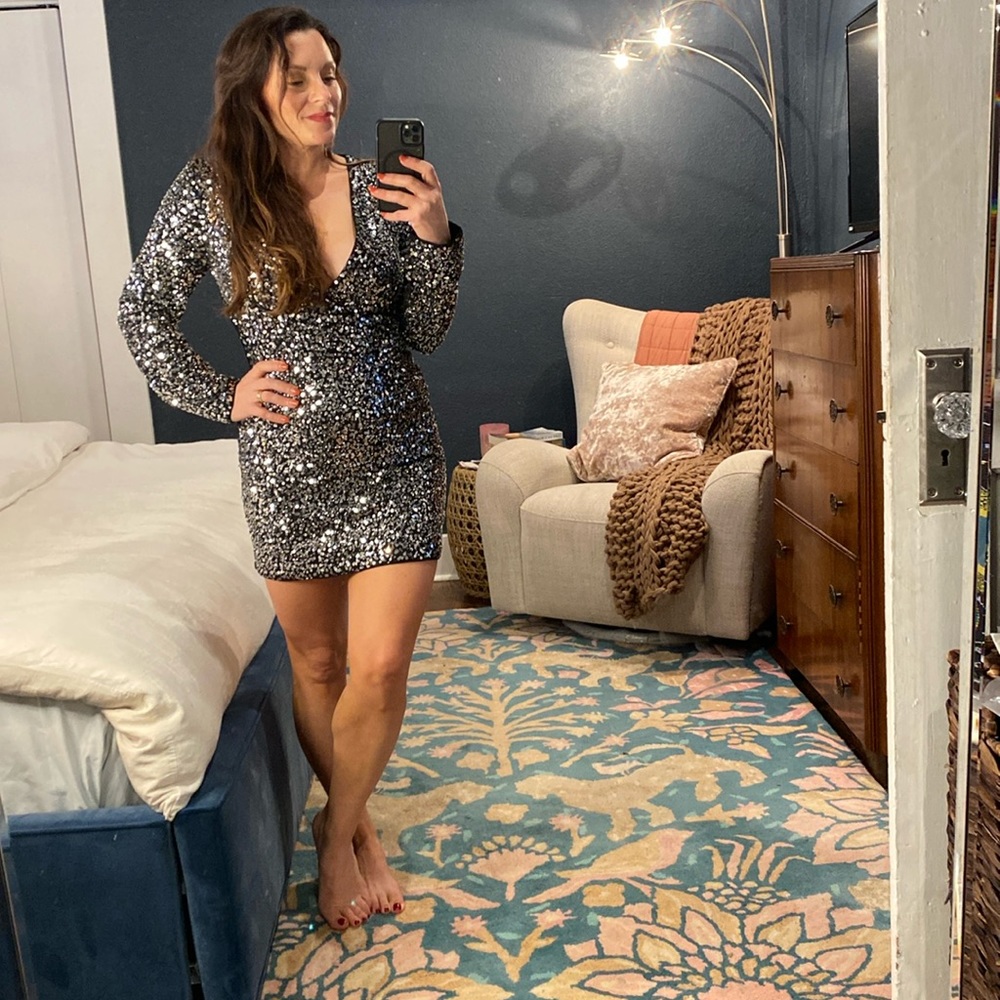 & Other Stories sequin dress. 2